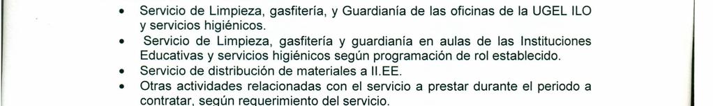 Experiencia laboral en el Sector Público acreditada con sus boletas de pago. Capacitaciones en Gasfitería, Electricidad, Albañilería y/o Carpintería por 40 horas como mínimo por certificado.