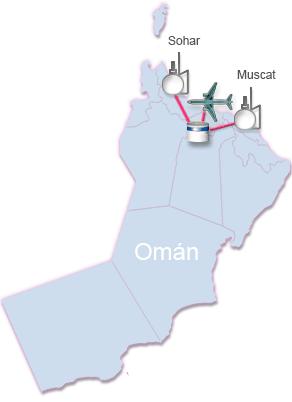 El proyecto del oleoducto Muscat Sohar (MSPP) en Omán consiste en la construcción de un oleoducto multiproducto de 280 km.