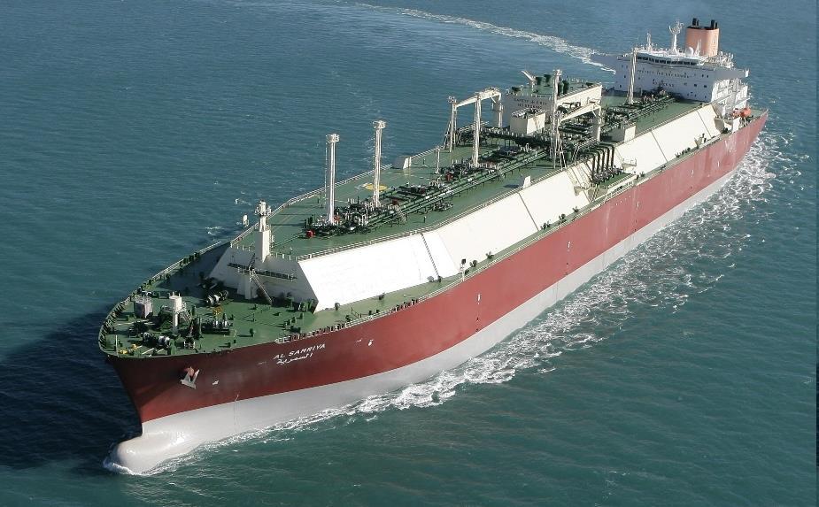 4. Evolución de la flota. LNGC Proyecto de explotación Qatar (Qatargas) 2007, máximo 145000 m 3.