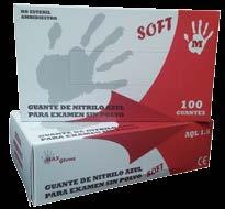 Guante de Nitrilo AzulPurple Sin Polvo Soft Ref: 60202 Guante de Nitrilo AzulPurple Sin Polvo, ambidiestro, y texturizado en la zona de los dedos. Gran confort de uso.