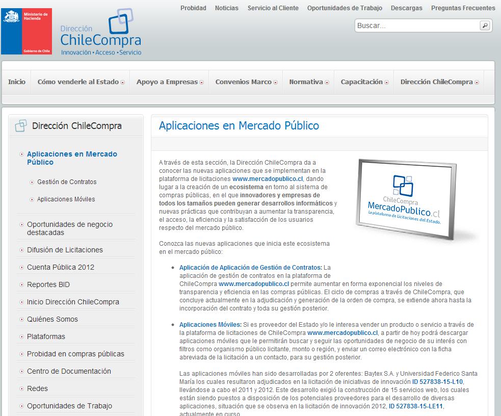 Trabajo Offline: Descarga del Editor En el sitio www.chilecompra.