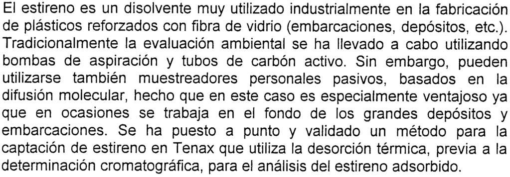 Murcia 2Universidad de Murcia El estiren es un dislvente muy utilizad industrialmente en la fabricación de plástics refrzads cn fibra de vidri (embarcacines, depósits, etc.).