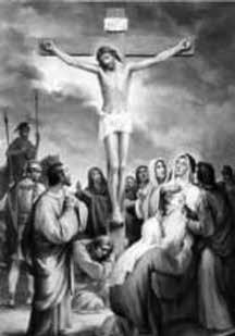 Arzobispado de Santiago DUODÉCIMA ESTACIÓN: JESÚS MUERE EN LA CRUZ (Mc 15, 33-34.
