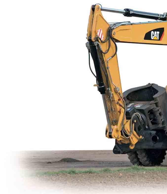 Excavadora de ruedas M322D La serie D incorpora muchas innovaciones que aportan mayor rendimiento y versatilidad.