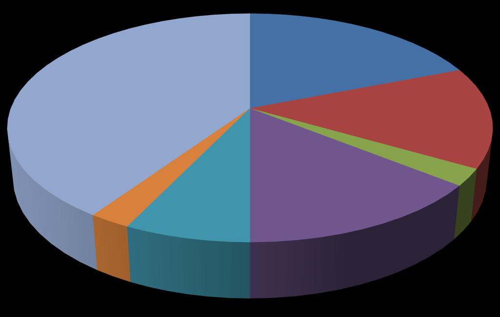 Distribución Reclamos año 2015 (N=84 v/s 104 2014) 19,05% 40,48% 14,29% TRATO