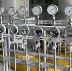 Los transmisores de presión se utilizan tanto para el control de sobrepresión como para el monitoreo de filtros.