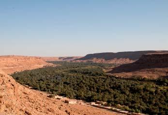La llegada será en el Oasis de Tisserdimine, lugar donde se rodaron parte de los exteriores de la película Sáhara.
