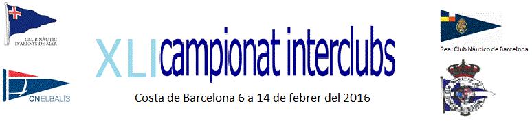 El Club Nàutic d Arenys de Mar, el Reial Club Nàutic de Barcelona, el Reial Club Marítim de Barcelona i el Club Nàutic El Balís conformen el Comitè Organitzador del Campionat Interclubs que es