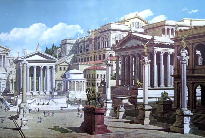 Templo Concordia Basílica Julia Templo Saturno Templo Vespasiano Arco