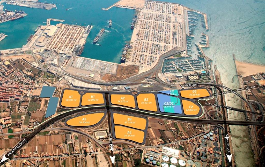 Logística y servicios de valor añadido para las mercancías El Puerto de Valencia cuenta con una Zona de Actividades Logísticas (ZAL) que complementa su oferta global de servicios. Más de 300.