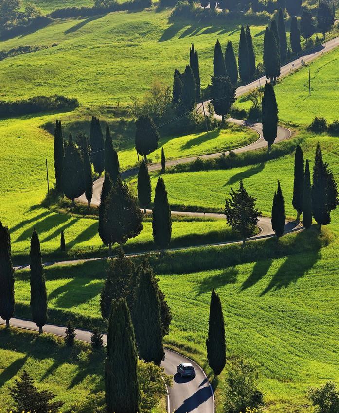 5 PETER ADAMS/GETTY IMAGES Por qué adoro Florencia y la Toscana Por Nicola Williams, autora La Toscana me ganó en una granja de farro de la Garfagnana.
