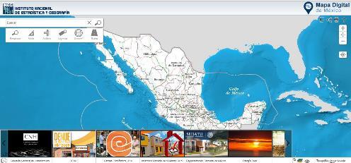 Mapa Digital de México 225 capas