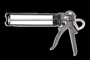 Pistola de aluminio tubular especial para cartuchos de