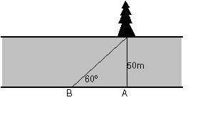 I.E.S. PABLO RUIZ PICASSO DEPARTAMENTO DE MATEMÁTICAS CURSO 8-9 6.- En el triángulo ABC, l líne AB está lo lrgo de un rier estrech. Medimos l distnci c = AB = 8 m, los ángulos A B tiene 6.