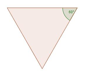 Departament d Educació 29 Departament de Matemàtiques. H.2. regulars amb cares triangulars a ) Construïu amb triangles equilàters com el de la figura del costat un políedre que tots els vèrtexs siguin d'ordre 3.