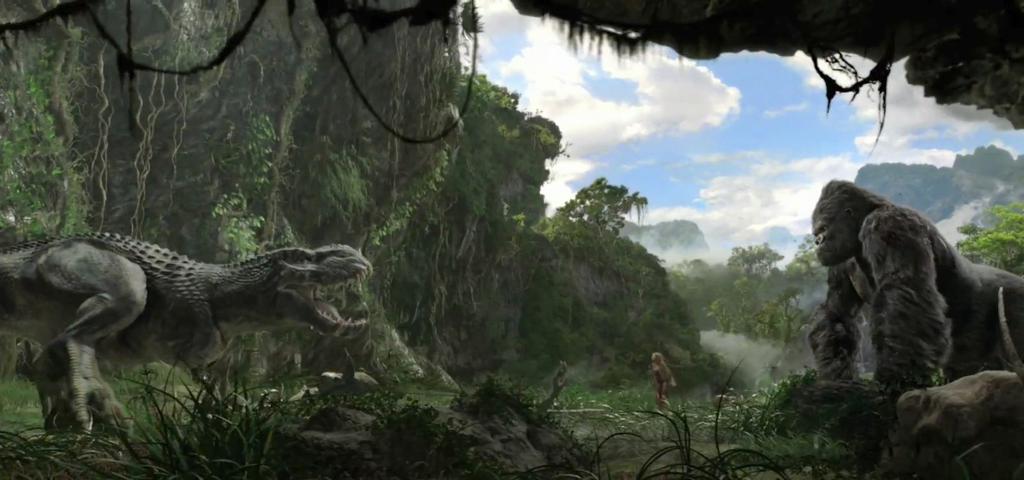 King Kong vs T.rex: lucha en las pantallas Una de las batallas más monstruosas que se pueden imaginar es la que se daría entra el fornido King Kong y nuestro rey de los dinosaurios.