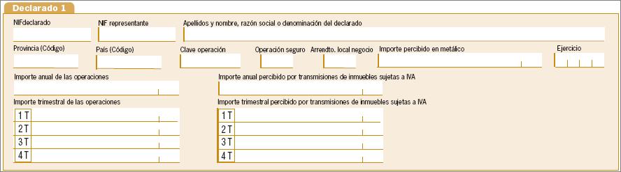 1.- Características del modelo 347 del 2013 1.1.-Suministro de información trimestralizada.