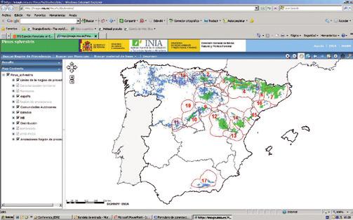 Introducción Las fuentes de información que establecen o utilizan la distribución de las especies forestales en España, diferenciando masas naturales y no naturales, son numerosas tras la publicación
