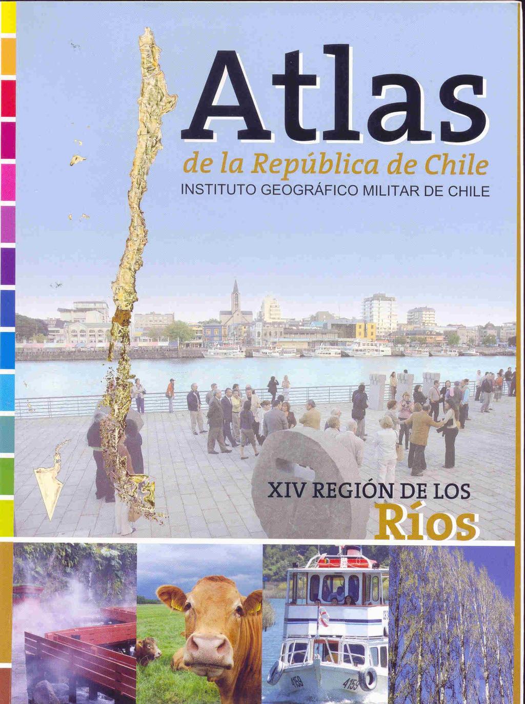 (WA900/I59) Inv:9178 Atlas de la República de Chile: XIV Región de Los Ríos.