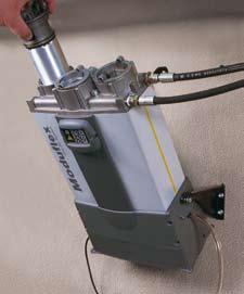 (La alarma sonora no se incluye) El Sistema Moduflex de Aire Seco es útil para usuarios con necesidades específicas de aire purificado y seco (CDA) inmediatamente después de un compresor o para una