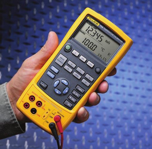 Mejores prácticas para la calibración de la temperatura Nota de aplicación Calibrador de temperatura 724 de Fluke La temperatura desempeña un papel importante en muchos procesos industriales y