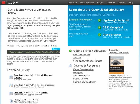Librerías estándares - jquery http://jquery.