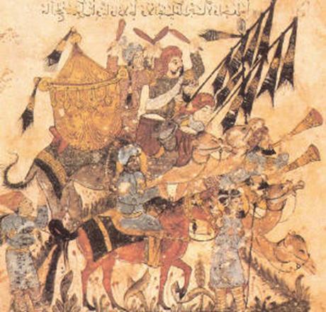 En el año 711 se produce la invasión árabe. Casi sin resistencia, los árabes ocupan prácticamente toda la Península.