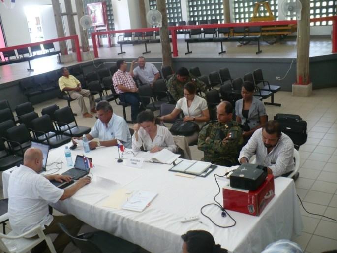 X Reunión Mixta Permanente de los Límites de Costa Rica - Panamá 27 y 28 de septiembre de 2012 Se celebró en el Cantón de Corredores - Delegación de la República de Costa Rica: Por el Ministerio de