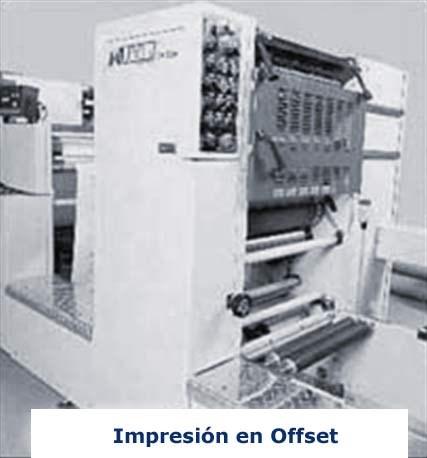 La impresión: A esta segunda etapa ya la podemos llamar la impresión, esta impresión se realiza empleando tres cilindros que se encuentran en contacto entre si.
