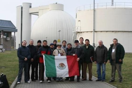 Miembros de AMBB en visita a Plantas de Biogás en Alemania