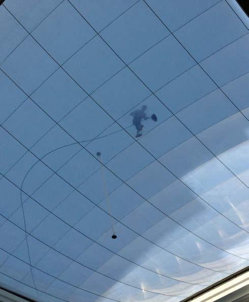 ETFE. The renovation of a th century building introduced a translucent, inflated