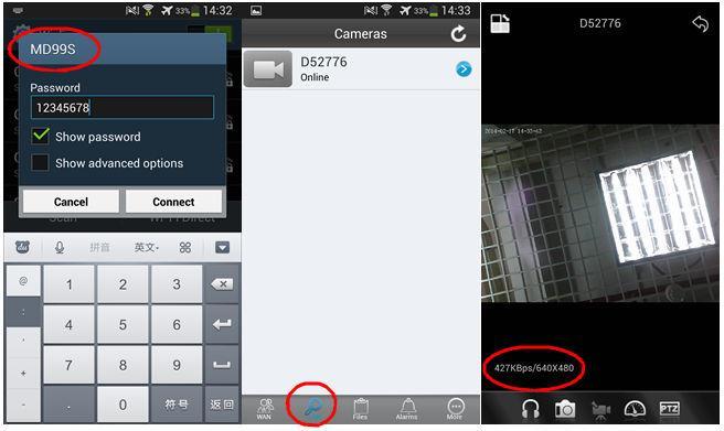 1-1(Android) 1-2(iPhone) Conecte el modo del