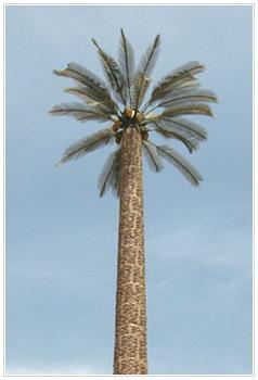 Figura 4 Torres camufladas estilo palmera con cocos [2].