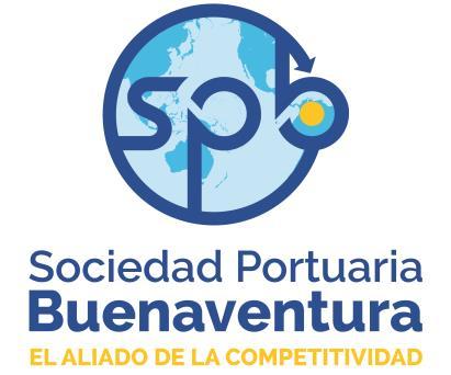 Comunicado de prensa La Sociedad Portuaria regional de Buenaventura presenta su nueva imagen corporativa: Sociedad portuaria Buenaventura: SPB.