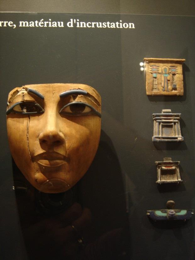 Material de incrustación, Museo del Louvre, París,