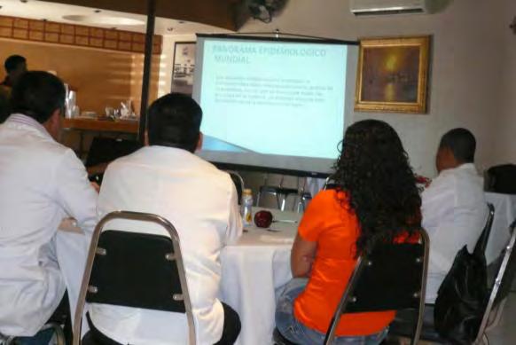 Los temas impartidos fueron: Panorama epidemiológico y situación actual del VIH en México y Nuevo León; las acciones que realiza el CAPASIT; actualización de los