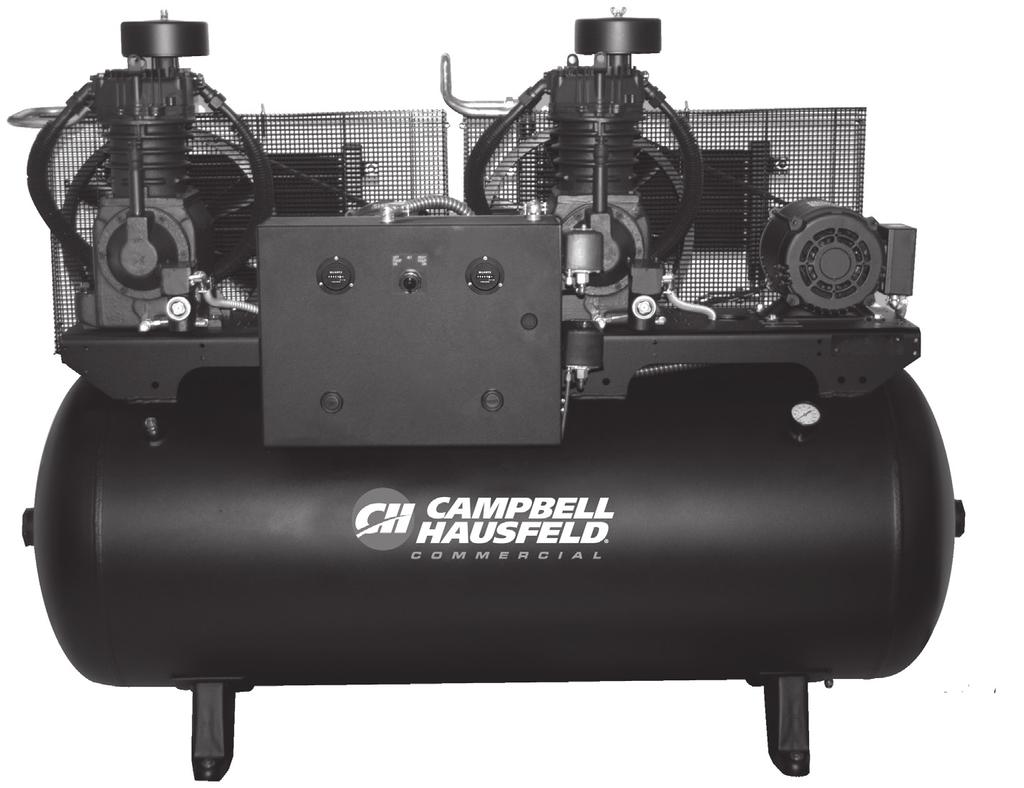 Replacement Parts List Two Stage Duplex Air Compressor Description Duplex air compressors provide built-in backup against unexpected down time.