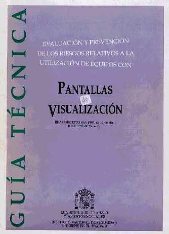 D) Pantallas de Visualizacion de Datos Guía Técnica de Pantallas de Visualización del I.N.
