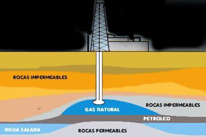 Fosilización de materia orgánica El petróleo y el gas natural se forman en el lodo del fondo de mares y lagos, donde las condiciones son anaeróbicas y la descomposición suele ser incompleta.