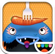 Toca Kitchen Monsters Review food vocabulary, like/don't like, etc.