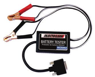 ACCESORIO ESPECIALIZADO Módulo 4514 Guía de uso Mochila de lona #Parte: 4514-A Battery Tester