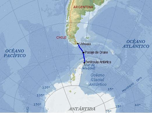 Cabo de Hornos Es el punto más meridional de Chile y Sur América y se encuentra a casi 56º sur. La región tiene gran interés por su ubicación, su historia, los descubrimientos y las rutas comerciales.