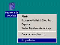 La Papelera de Reciclaje La Papelera de reciclaje proporciona un mecanismo de seguridad al eliminar archivos o carpetas de Windows.