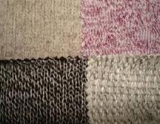 Dos mangas suéter viejo o 1 metro de un material tipo suéter de