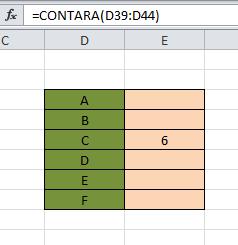 Es muy sencilla y sólo tiene 2 argumentos separados por punto y coma y encerrados entre paréntesis: = CONTAR (valor1;[valor2]) Valor1: es el rango de celdas donde queremos contar el numero de