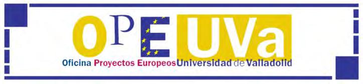 Servicios a investigadores Oficina de Proyectos Europeos Apoya a los investigadores de la UVa en la preparación, presentación, negociación, gestión y justificación de proyectos internacionales,