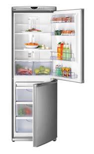 digital Frío o Frost Total: frigorífico y congelador Descongelación automática en frigorífico y congelador Función ECO vacaciones Piloto de congelación rápida y función vacaciones Bandejas de cristal