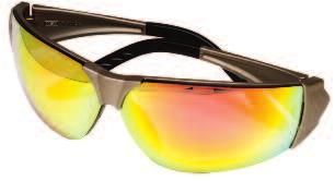 Los lentes perforados, rayados o rotos, reducen protección y visión.