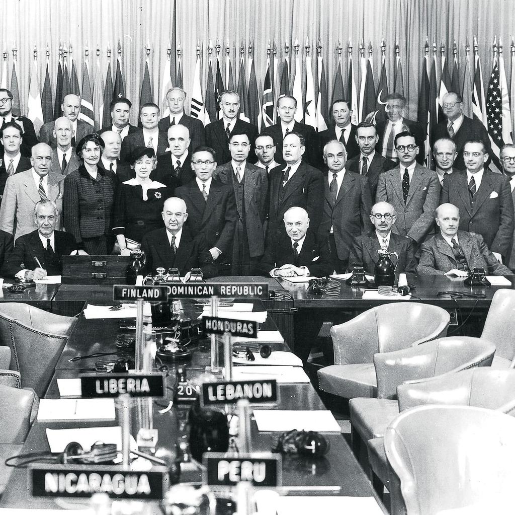 Nuestros orígenes y misión La FAO fue fundada en 1945 en el momento en que el mundo estaba saliendo de la Segunda Guerra Mundial.