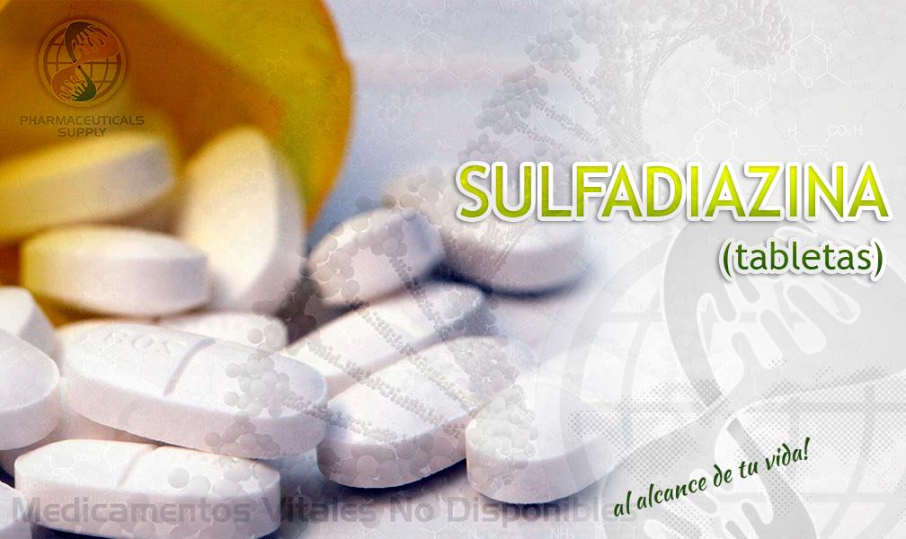 DESCRIPCIÓN Sulfadiazina es un agente anti-bacteriano sulfonamida oral. Cada comprimido, para la administración oral, contiene 500 mg de sulfadiazina.
